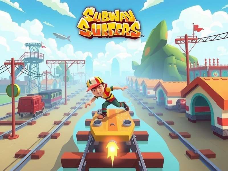 Subway Surfers Ryan Paz character in action