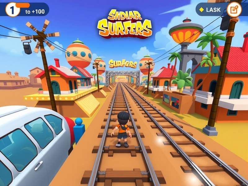 Subway Surfers Poki gameplay screenshot