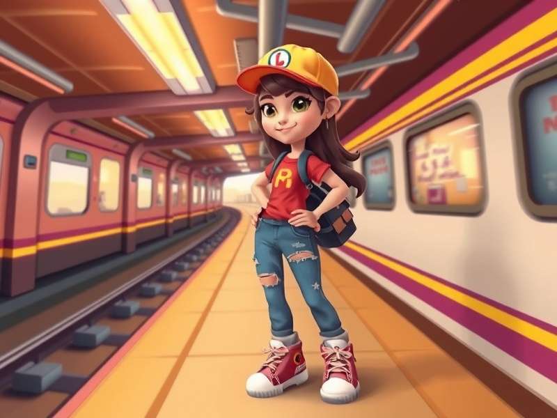 Subway Surfers महिला पात्रों का समूह