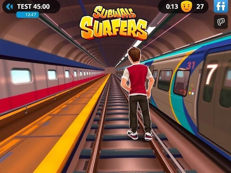 Poki Subway Surfers Game Screenshot