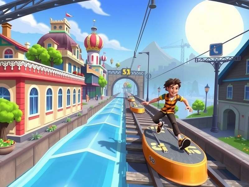 Subway Surfers Zurich Gameplay
