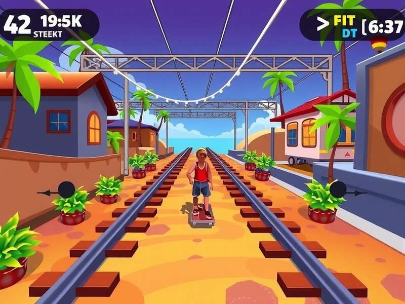 Subway Surfers AI Video Generator Interface