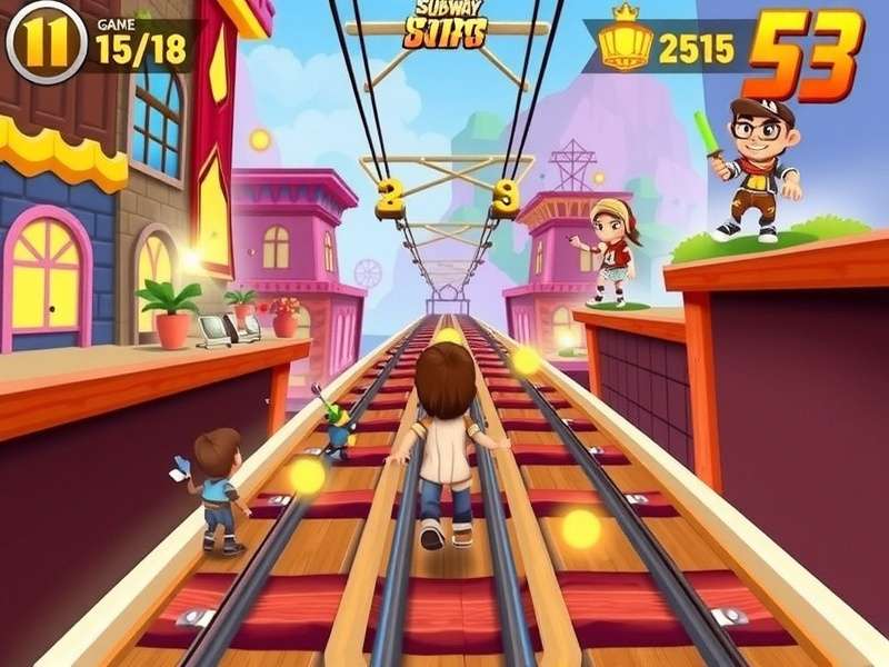 Subway Surfers Game Screenshot