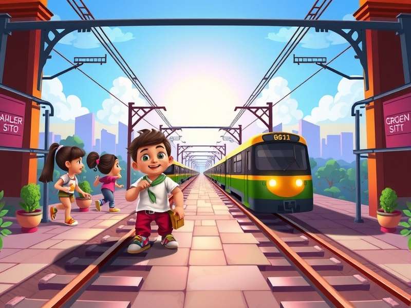 सबवे सर्फर्स एनिमेटेड सीरीज मुख्य छवि