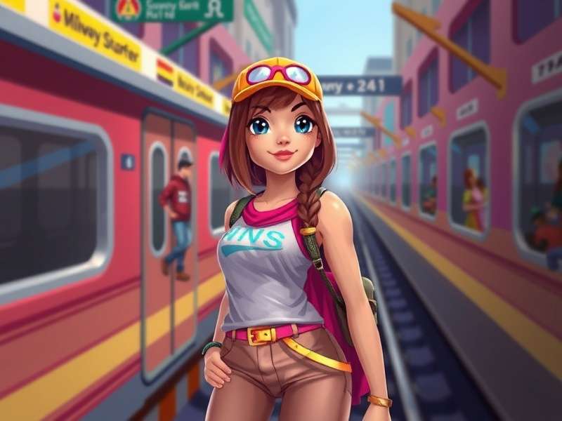 सबवे सर्फर्स लड़की तस्वीर - टैशी