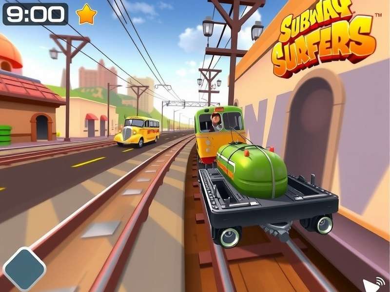 Subway Surfers Remix gameplay screenshot