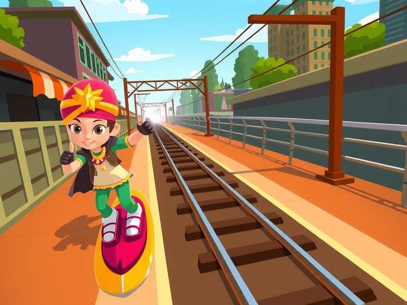 Subway Surfers Jake Character GIF