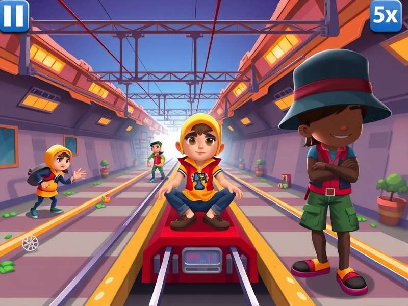 Subway Surfers Gameplay Screenshot