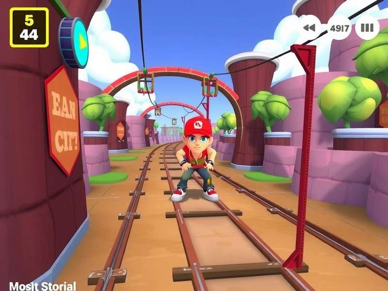 Subway Surfers gameplay screenshot