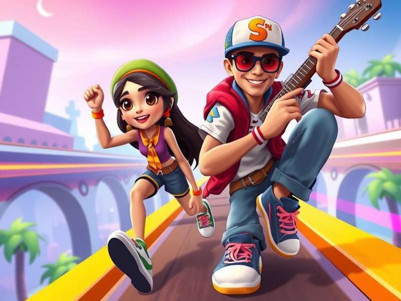 Subway Surfers Girl and Guy Characters