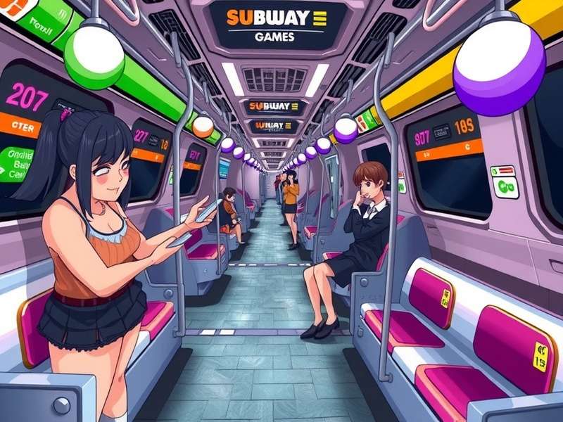 Official render of Lucy, the Subway Surfers Girl, with her signature skateboard and headphones