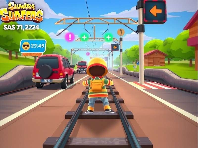 Subway Surfers World Tour map showing locations like Paris, New York, and Mumbai