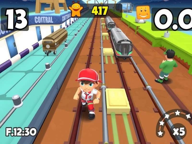 Jake character from Subway Surfers
