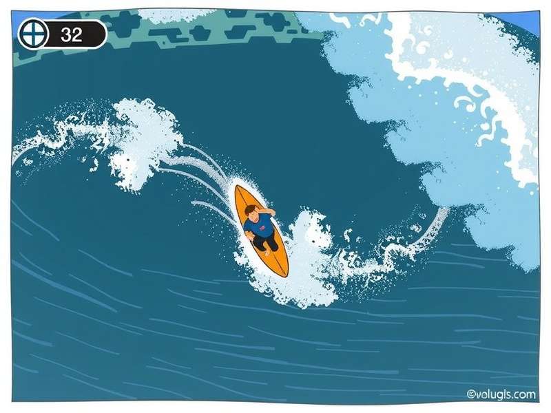 Dynamic artwork of Subway Surfers characters Jake and Tricky running on subway tracks