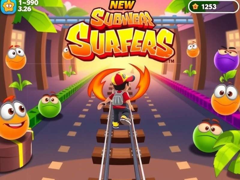 Subway Surfers core gameplay showing swipes and jumps