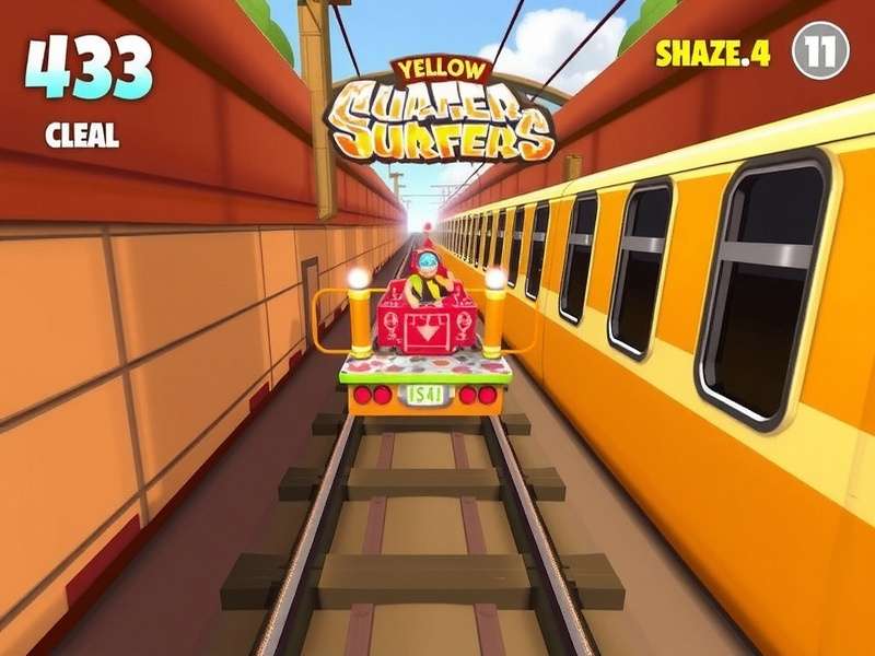 Yellow Subway Surfers - Ultimate Guide Banner with exclusive tips and strategies