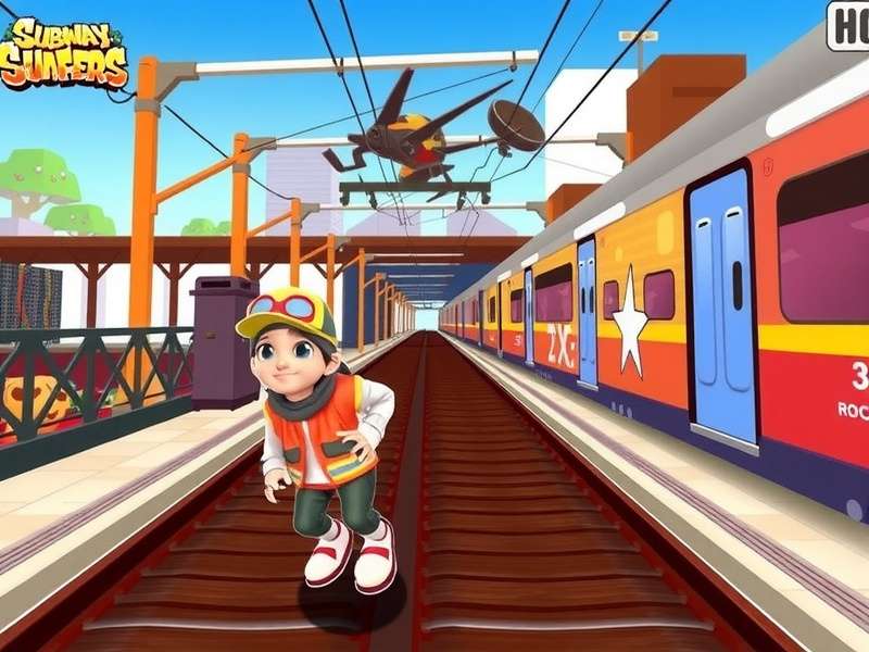 Subway Surfers Halloween Costume collection featuring Jake, Tricky, Fresh and other characters in spooky outfits