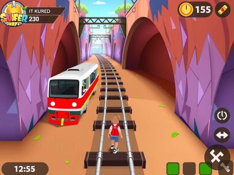 Subway Surfers Mod gameplay screenshot showing unlimited coins and unlocked characters