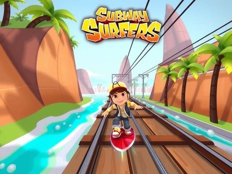Subway Surfers Online Game – endless runner with Jake and friends on railway tracks