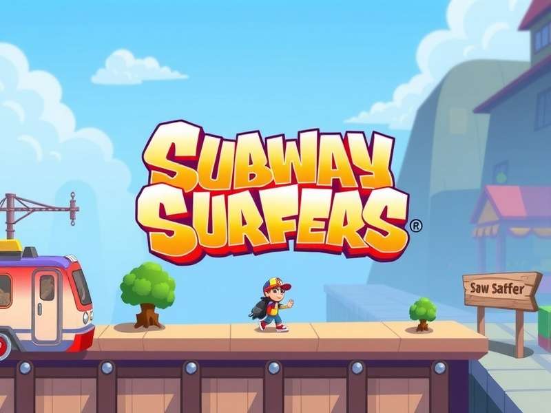 Printable Subway Surfers Logo collection featuring multiple design variations and templates