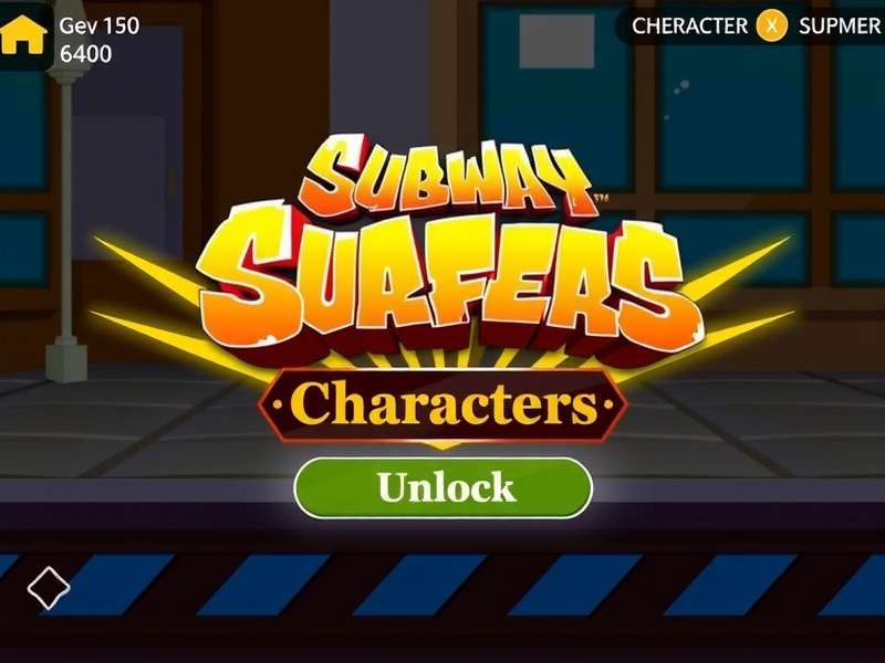 Subway Surfers characters unlock guide featuring Jake, Tricky, Fresh, and all runners