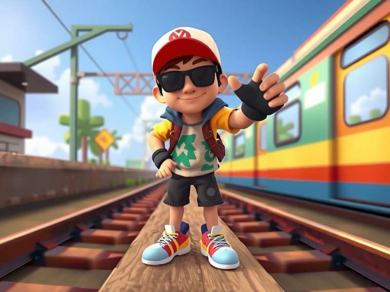 Subway Surfers Desi Runner Diwali special character with namaste animation